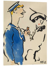 Quadro em acrílico Delicate Banter, 1915 - Francis Campbell Boileau Cadell