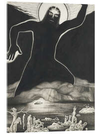 Stampa su vetro acrilico The Chastisement of God - Alberto Martini