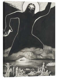 Leinwandbild Die Strafe Gottes - Alberto Martini