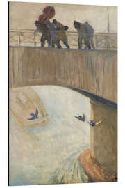 Aluminium print Musicians on the bridge, 1904 - Wojciech Weiss