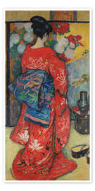 Poster Japanische Frau, 1908 - Josef Pankiewicz