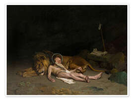 Wall art print Saint Jerome, 1874 - Jean-Léon Gérôme