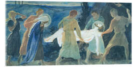 Acrylglasbild Grablegung - Josef Wawra, 1920