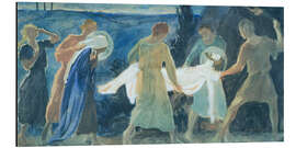 Alubild Grablegung - Josef Wawra, 1920