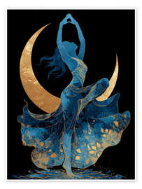 Poster Tanz der himmlischen Göttin - DejaReve