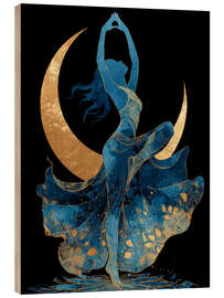 Holzbild Tanz der himmlischen Göttin - DejaReve