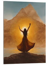 Quadro em plexi-alumínio Sacred Rhythm - DejaReve