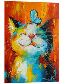 Acrylglasbild Krone mit Glück - Olha Darchuk