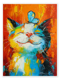 Wandbild Krone mit Glück - Olha Darchuk