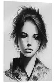 Tableau en verre acrylique Still, Not Silent - Denny Stoekenbroek