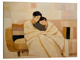 Aluminium print A Moment That Needs No Words - DejaReve