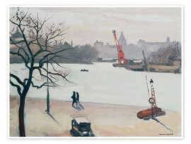 Billede L'arbre (The Tree), 1938 - Albert Marquet