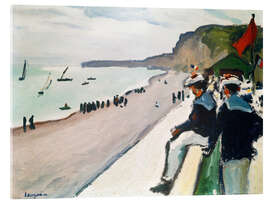 Acrylglasbild Am Strand von Fécamp, 1906 - Albert Marquet