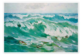 Kunstwerk Die Welle - Karl Hagemeister