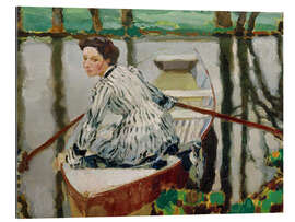 Tableau en plexi-alu Quiet Time, 1910 - Leo Putz