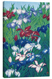 Leinwandbild Ayame (Lilien), 1929 - Kawase Hasui