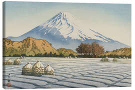 Leinwandbild Frostiger Morgen in Nagaoka - Kawase Hasui