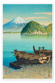 Poster Morgen in Mitohama, 1953 - Kawase Hasui