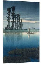 Alubild Abend in Ushibori - Kawase Hasui