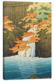 Leinwandbild Akame Senju taki (Senju-Wasserfall, Akame) - Kawase Hasui