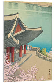 Alubild Frühling im Pubyong-Pavillon, Pjöngjang - Kawase Hasui