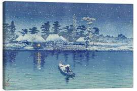 Leinwandbild Ushibori - Kawase Hasui