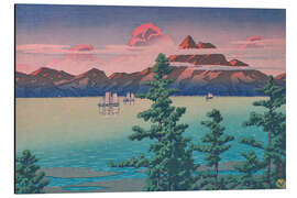 Alubild Berg Unzen, 1927 - Kawase Hasui