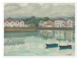 Tavla Port de Ciboure, Saint-Jean-de-Luz, 1927 - Albert Marquet