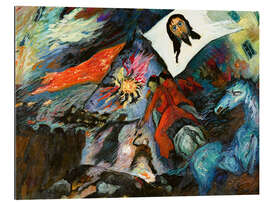 Tableau en plexi-alu La démence - Revolution - Marianne von Werefkin