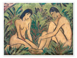 Poster File in the Thicket, 1913 - Otto Mueller