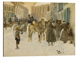 Aluminium print Winter on Ratinger Straße - Wilhelm Schreuer