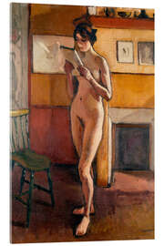 Acrylglasbild Stehende weibliche Aktfigur, 1910 - Albert Marquet