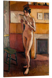 Tableau en aluminium Standing female nude, 1910 - Albert Marquet