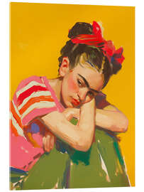 Acrylglasbild Frida's Fantasiewelt - Carina Artspace