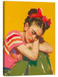 Leinwandbild Frida's Fantasiewelt - Carina Artspace