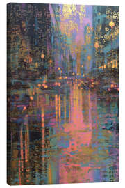 Leinwandbild Abstrakte Lichtsymphonie - Carina Artspace