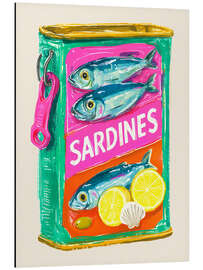 Alubild Pop Art Sardinendose