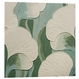 Acrylglasbild Ginkgo, Naturinspiration - Carina Artspace