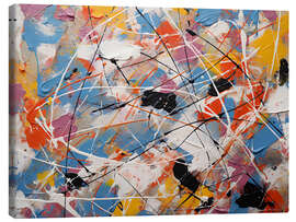 Leinwandbild Komplexes Farbschema - Carina Artspace