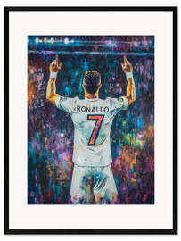 Gerahmter Kunstdruck The GOAT