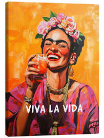Leinwandbild Viva La Vida Frida