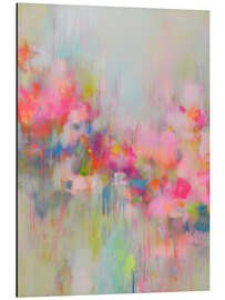 Alubild Neon Pop Vibrationen - Carina Artspace