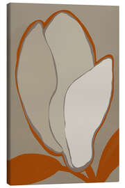 Leinwandbild Natur Blätter Boho - Carina Artspace