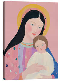 Leinwandbild Heilige Maria und Jesus - Carina Artspace