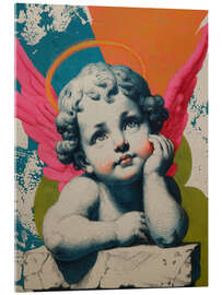 Acrylglasbild Bunter Engelstraum - Carina Artspace