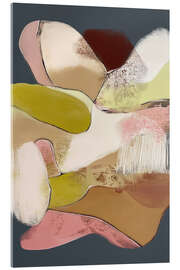 Acrylic print Stillness Abstract Movement - Carina Artspace