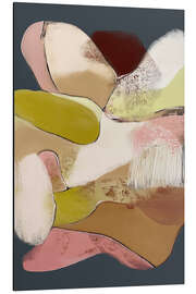 Aluminium print Stillness Abstract Movement - Carina Artspace