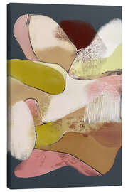 Leinwandbild Stille Abstrakt Bewegung - Carina Artspace