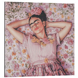 Alubild Frida's Romantische Träume - Carina Artspace