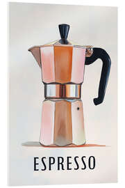 Acrylglasbild Espresso Mokka - Carina Artspace